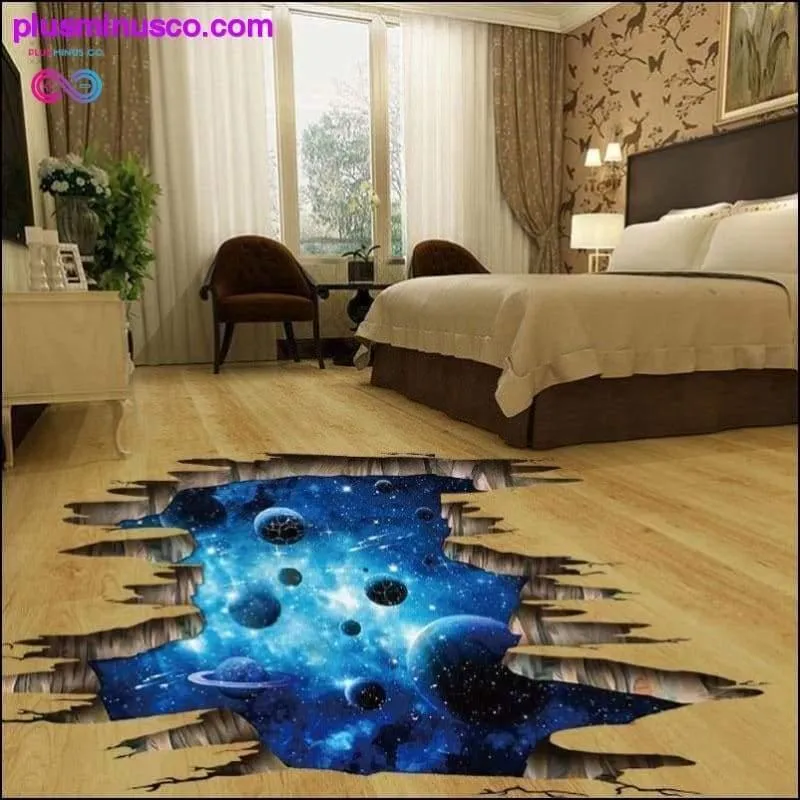 3d Cosmic Space galaxy Wall sticker for kids room