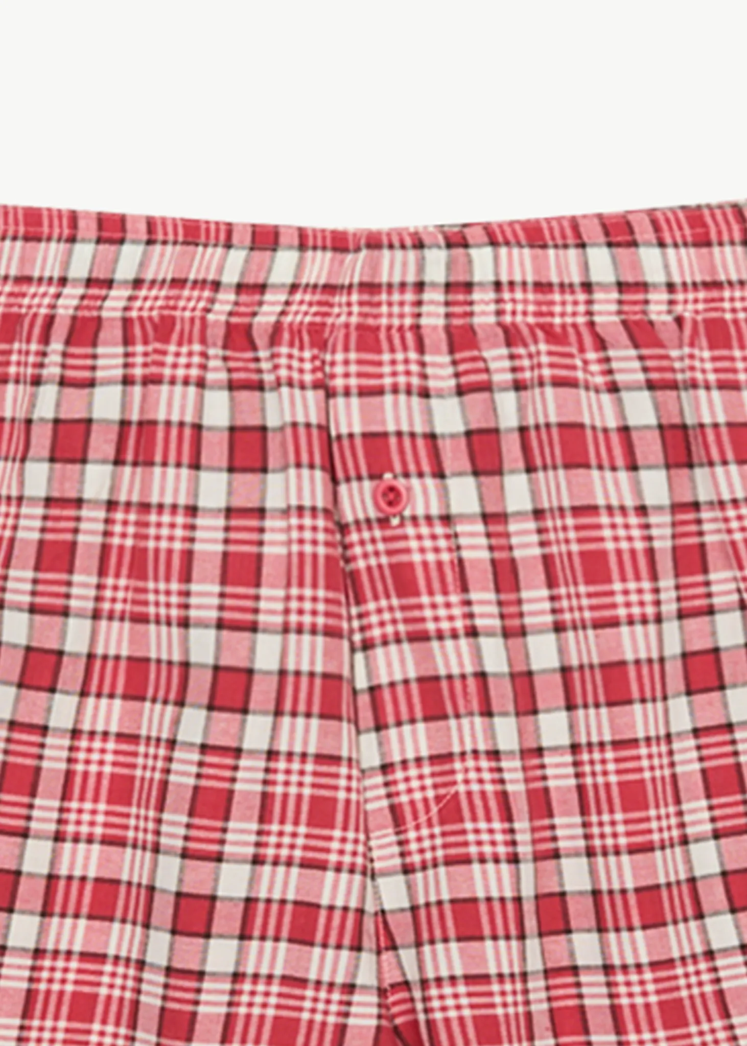 AFENDS Mens Check Out - Boxer Brief One Pack - Red Check