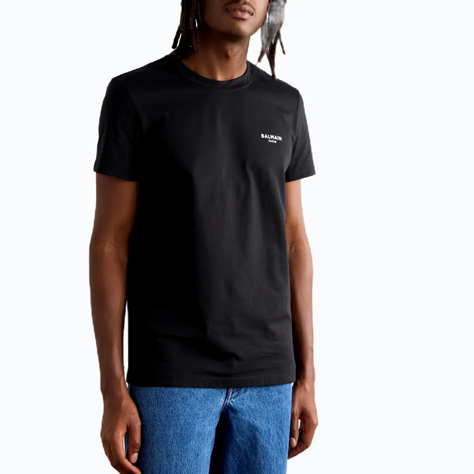 BALMAIN  |Street Style Plain Cotton Short Sleeves Logo Luxury T-Shirts