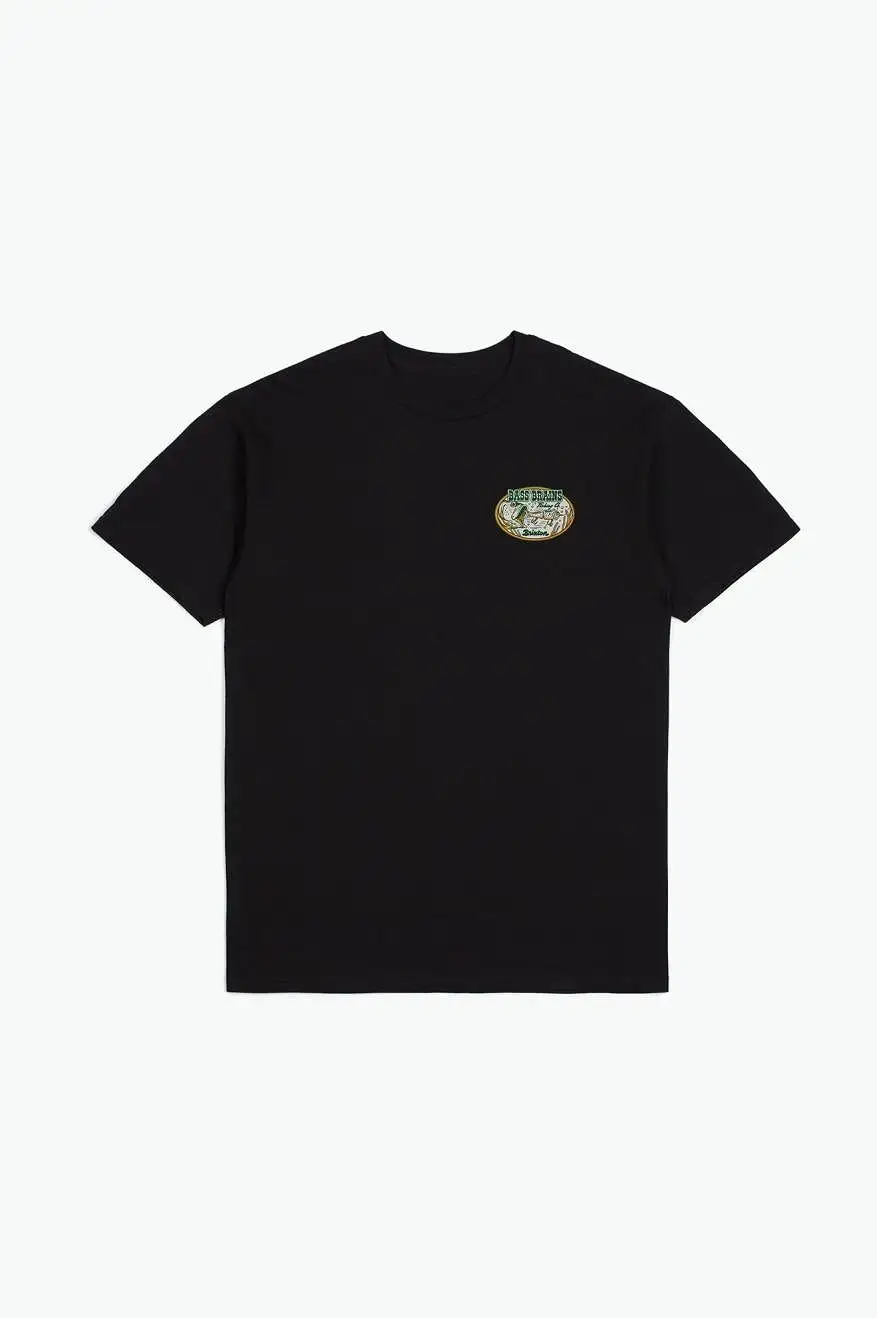 Bass Brains Swim S/S Standard Tee - Black