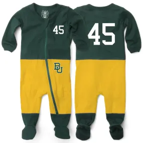 Baylor Bears Infant Football PJ Footie