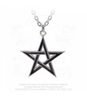 Black Star necklace - Alchemy Gothic