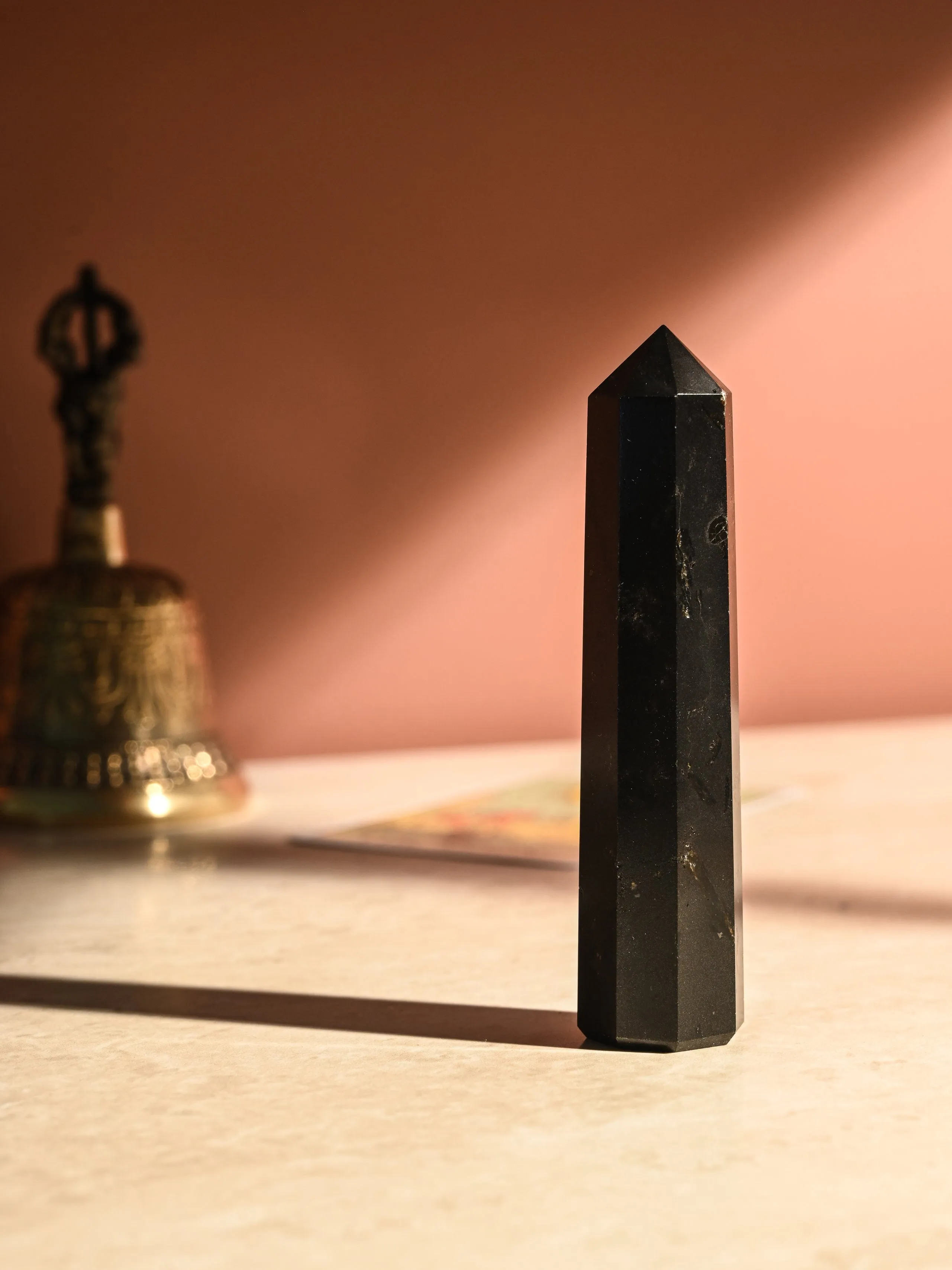 Black Tourmaline Point