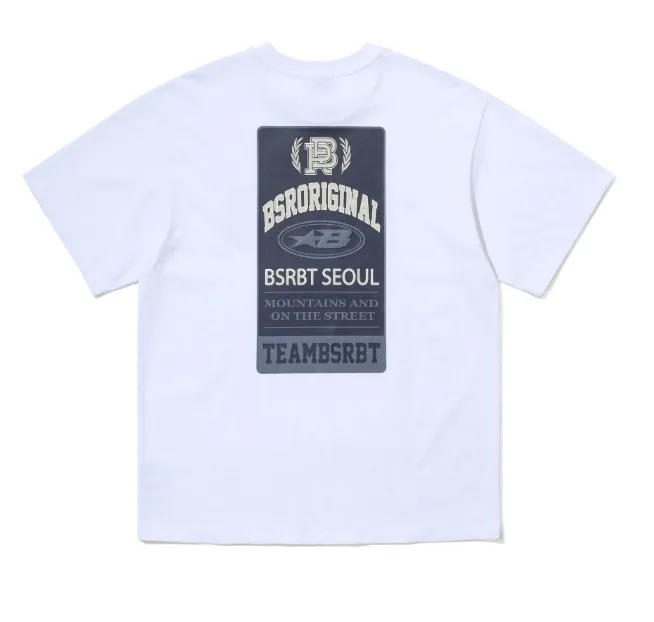 BSRABBIT  |Street Style U-Neck Cotton Short Sleeves T-Shirts