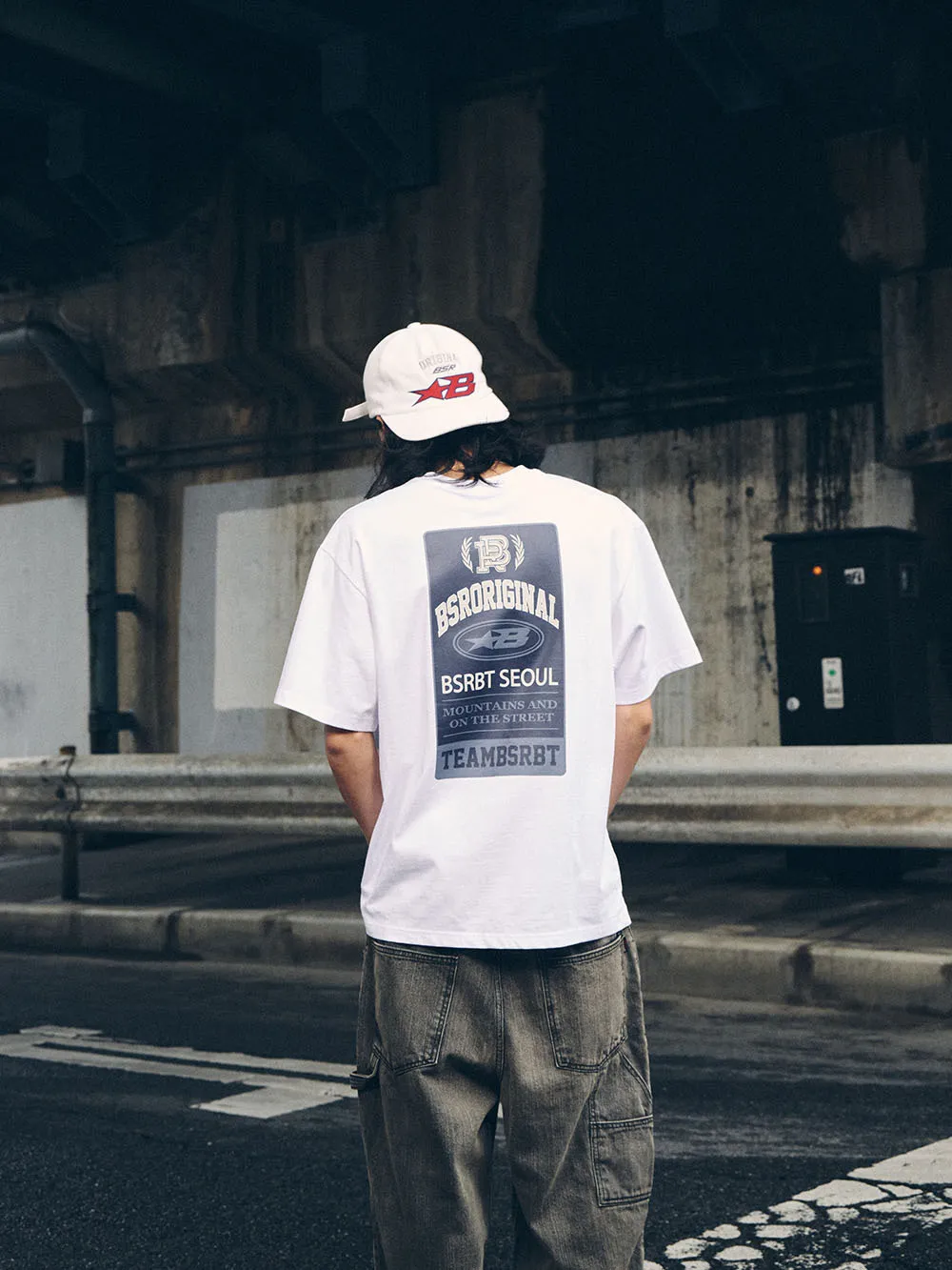 BSRABBIT  |Street Style U-Neck Cotton Short Sleeves T-Shirts