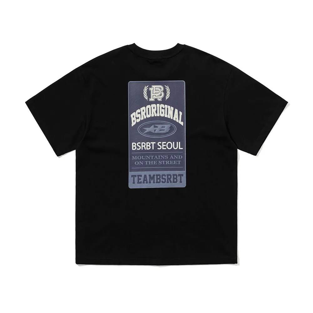 BSRABBIT  |Street Style U-Neck Cotton Short Sleeves T-Shirts