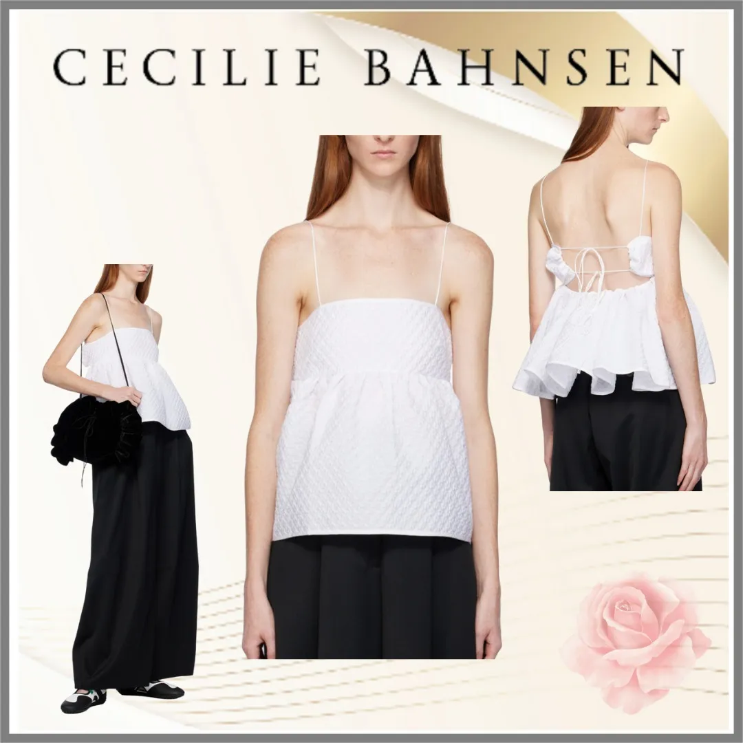 CECILIE BAHNSEN  |Casual Style Plain Party Style Elegant Style