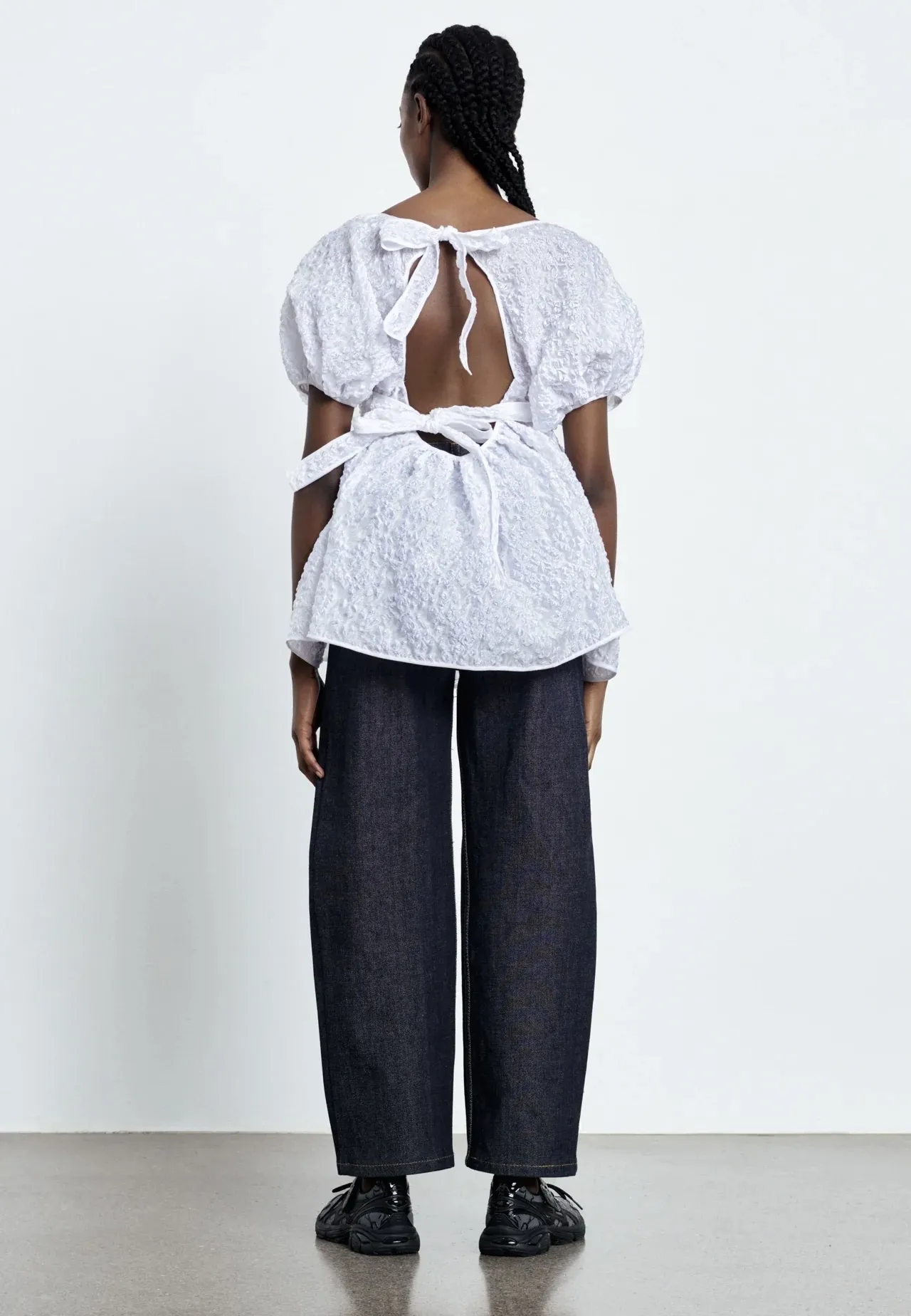 CECILIE BAHNSEN  |Casual Style Plain Short Sleeves Party Style Elegant Style