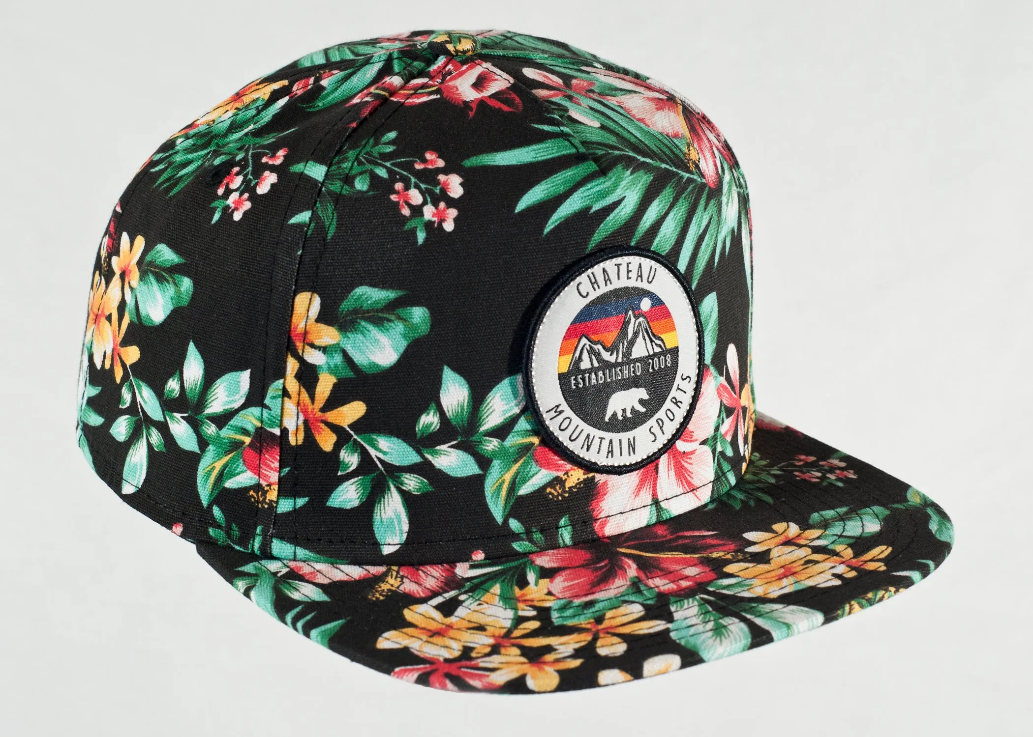 CMS Circular Badge Floral Ball Cap