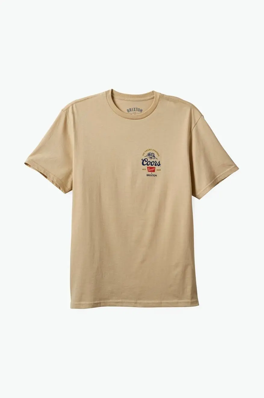 Coors 150 Arch S/S Standard Tee - Cream