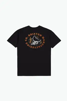 Croslin S/S Standard Tee - Black