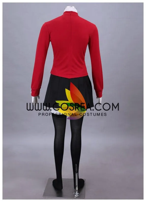 Fate Rin Tohsaka Casual Cosplay Costume