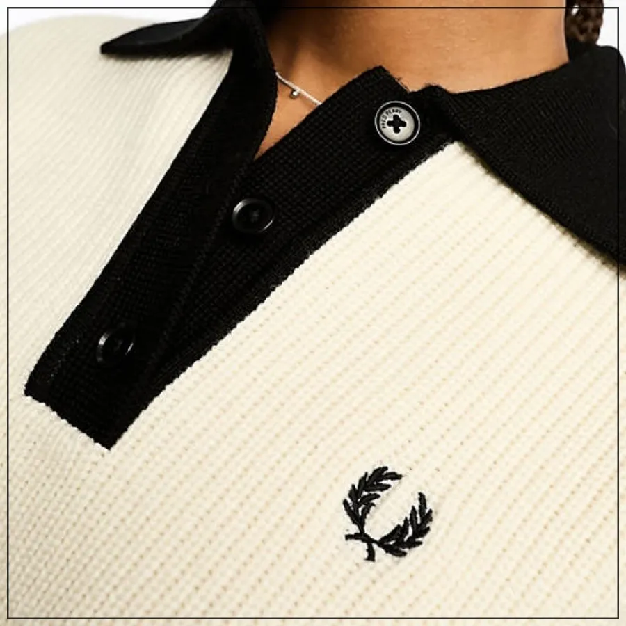 FRED PERRY  |Casual Style Street Style Long Sleeves Plain Logo