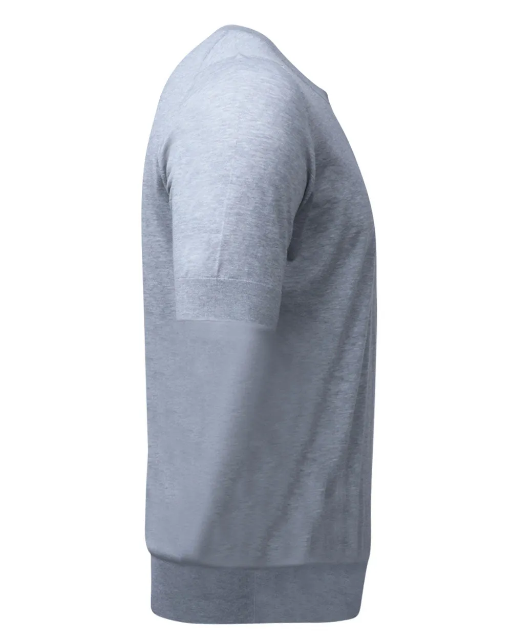 Grigio Knit Crew Short Sleeve