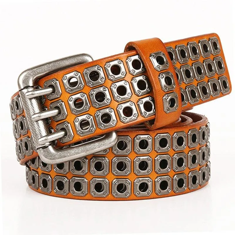 Heavy Metal Cowboy Punk Belt