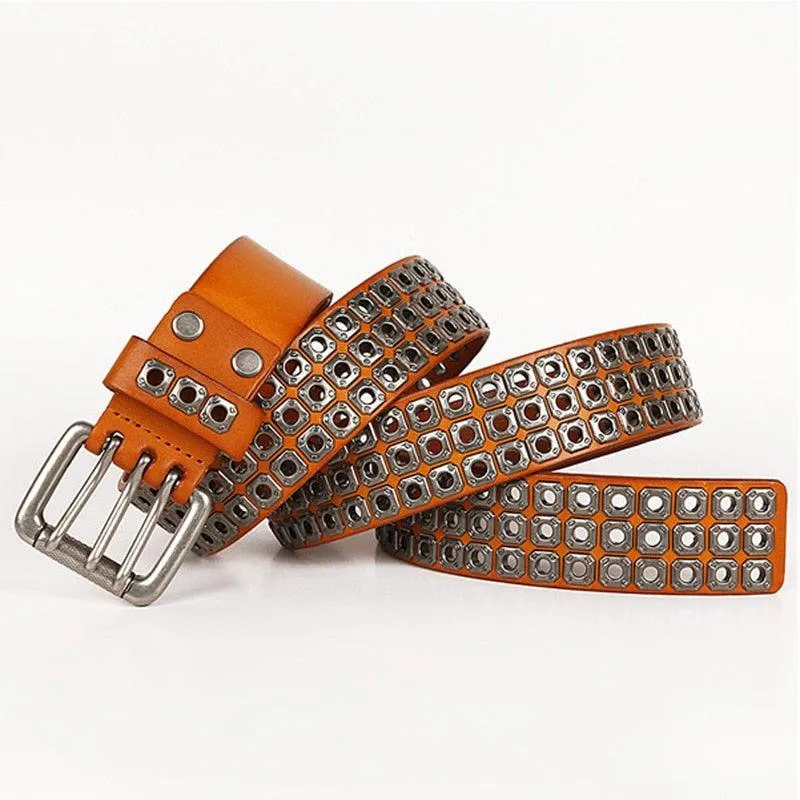 Heavy Metal Cowboy Punk Belt