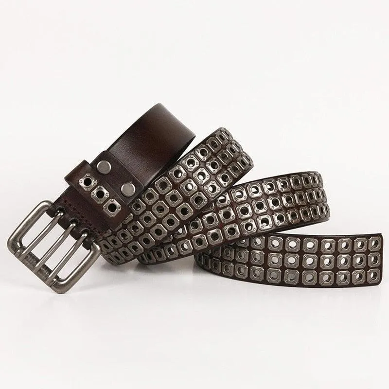 Heavy Metal Cowboy Punk Belt