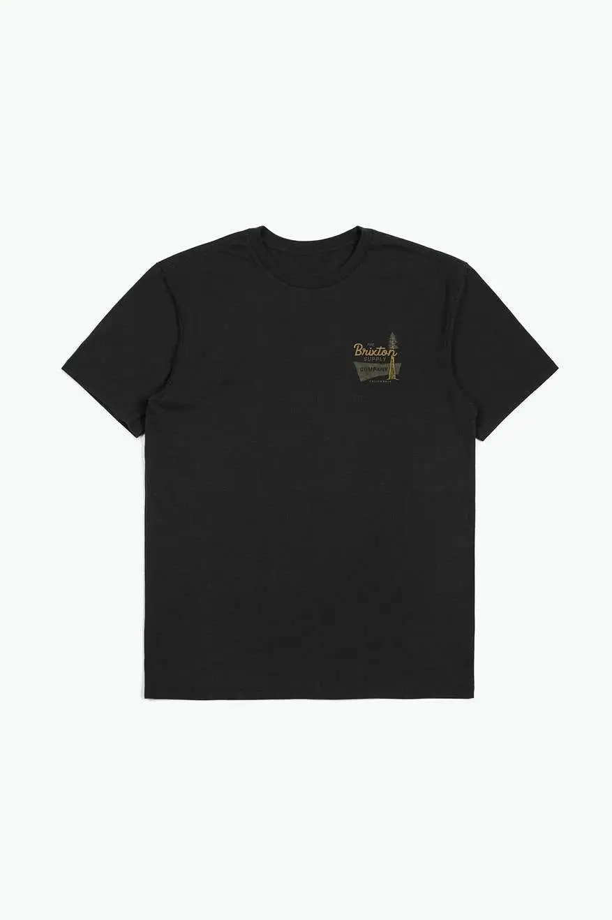 Howell S/S Tailored Tee - Black