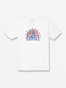 Huskerdont Short Sleeve Tee - White