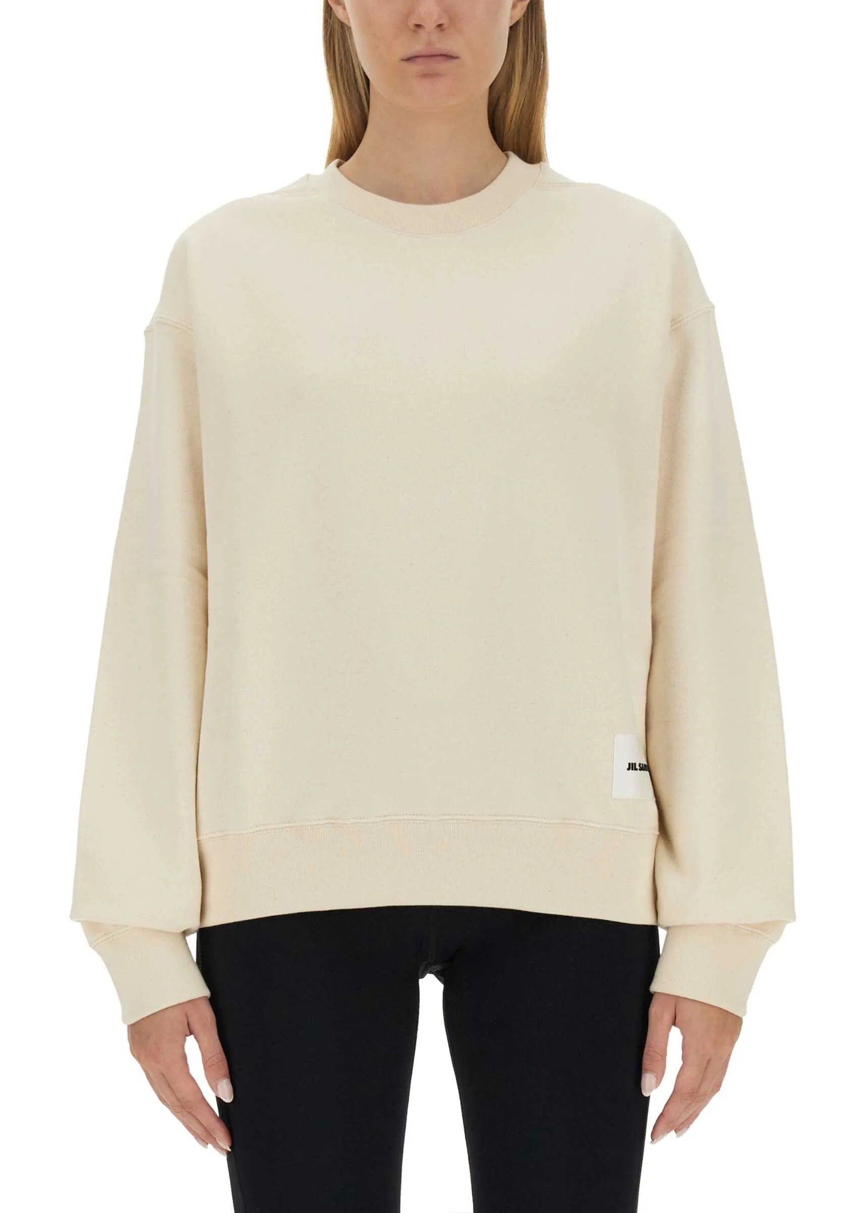 Jil Sander  |Jil Sander Sweatshirt With Logo Patch