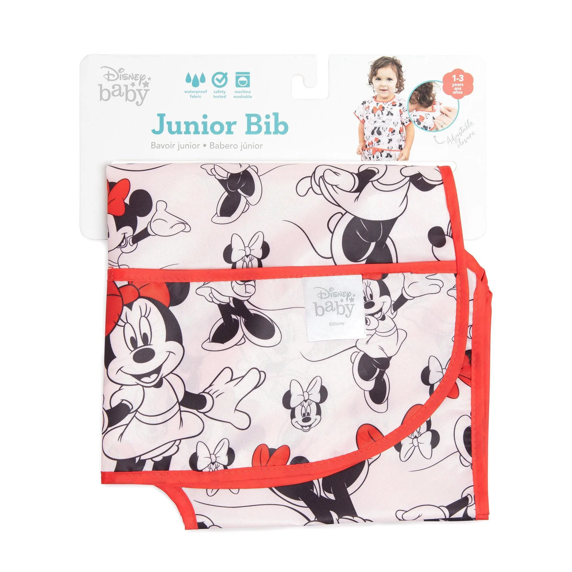 Junior Bib: Minnie Mouse Classic