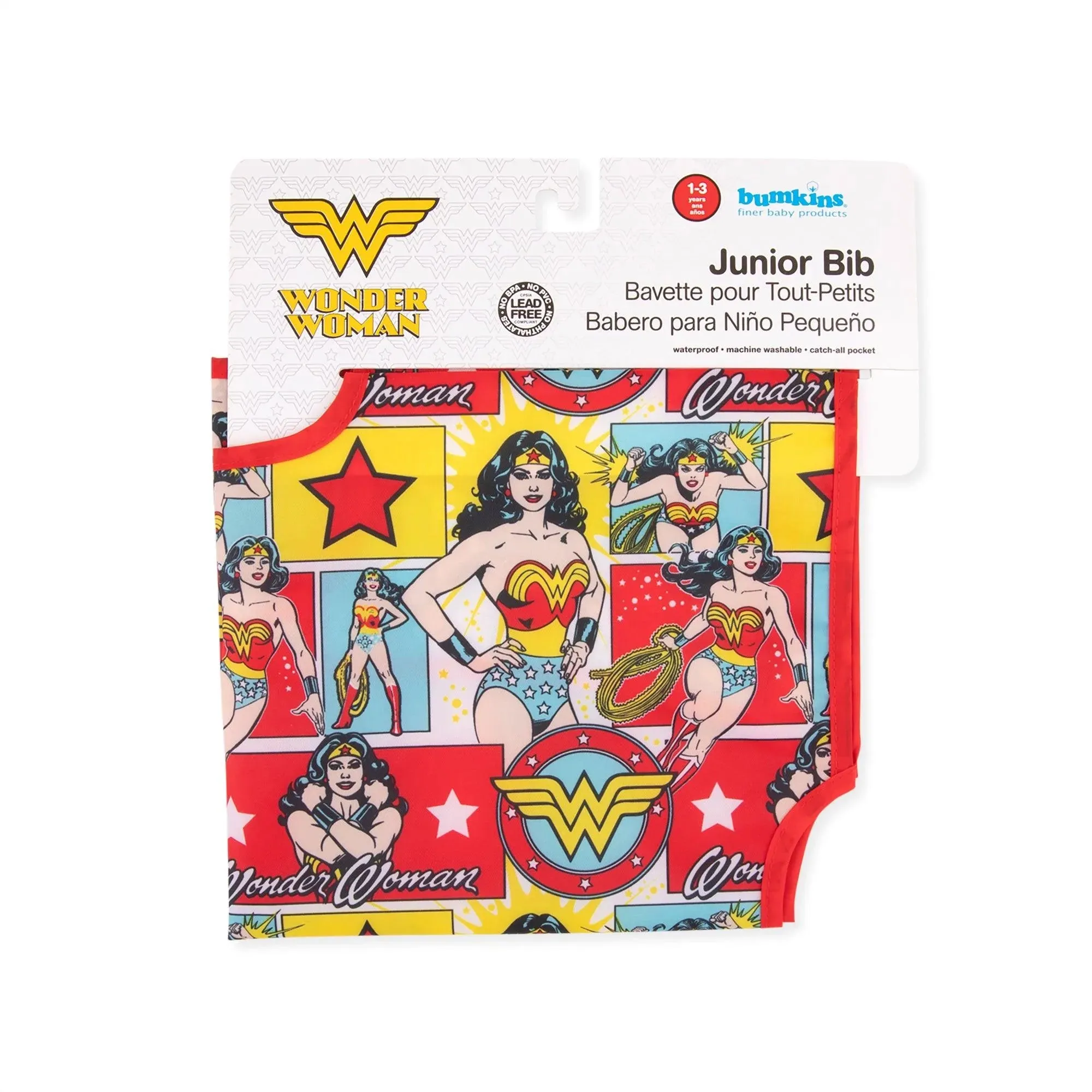 Junior Bib: Wonder Woman