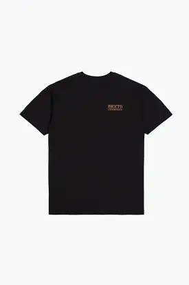 Lamar S/S Standard Tee - Black