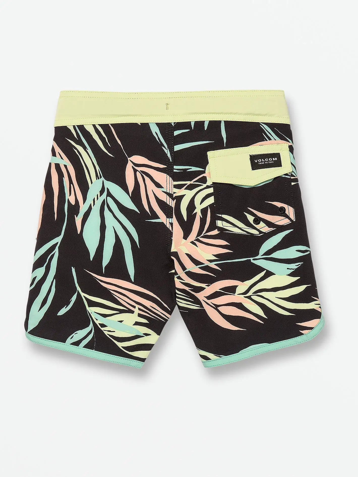 Little Boys Bleeding Leaf Mod-Tech Trunks - Black