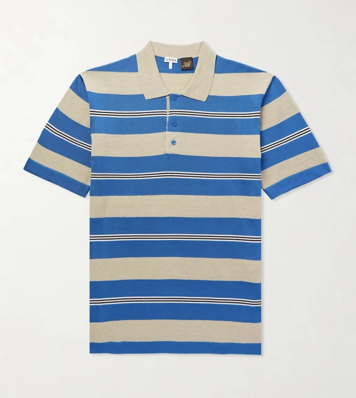 LOEWE  |Cotton Short Sleeves Luxury Polos