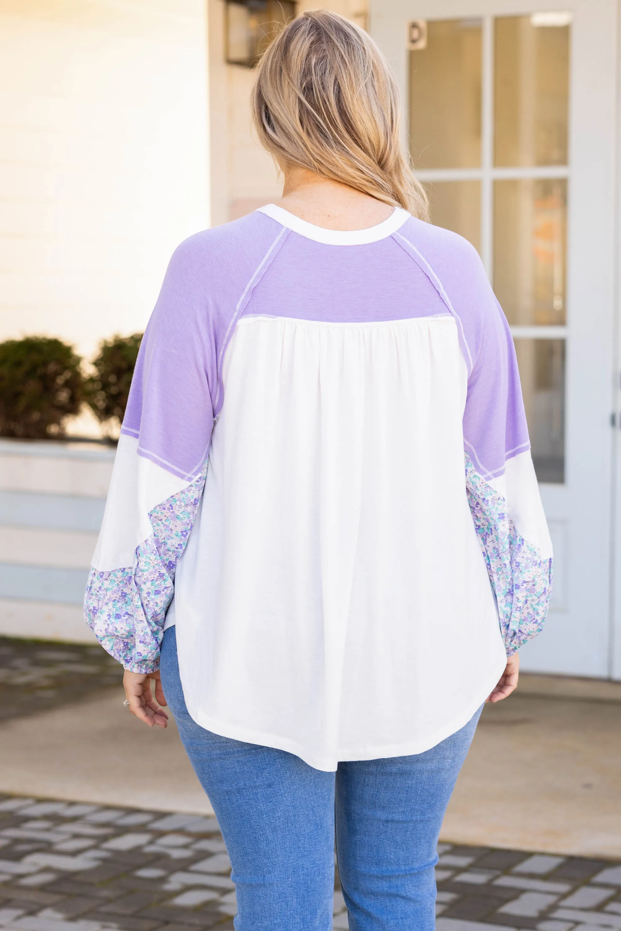 Lost & In Love Top, Lavender