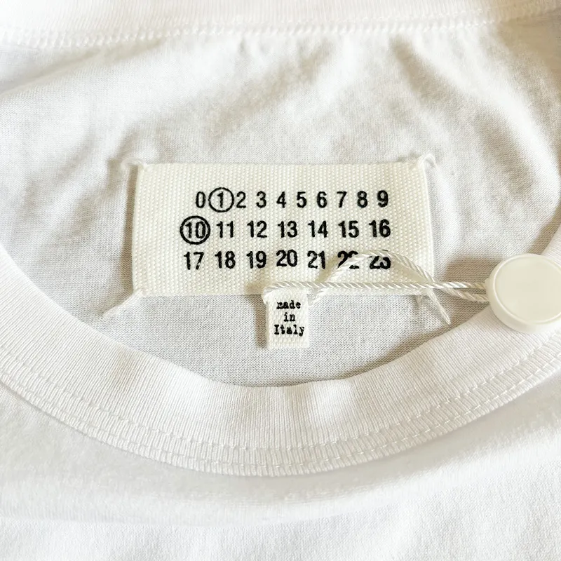 Maison Margiela  |Plain Cotton Short Sleeves Logo Designers T-Shirts