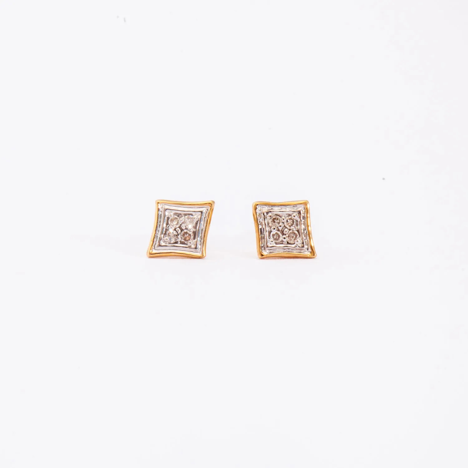 Make Your Move Pave Diamond Studs