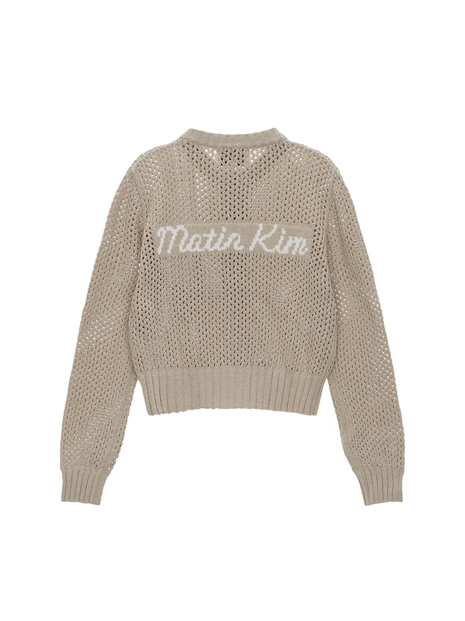 Matin Kim  |Casual Style Long Sleeves Elegant Style Logo