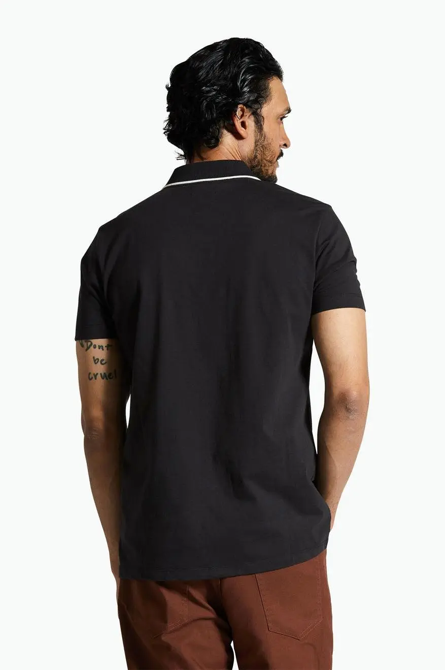 Mod Flex S/S Polo - Black