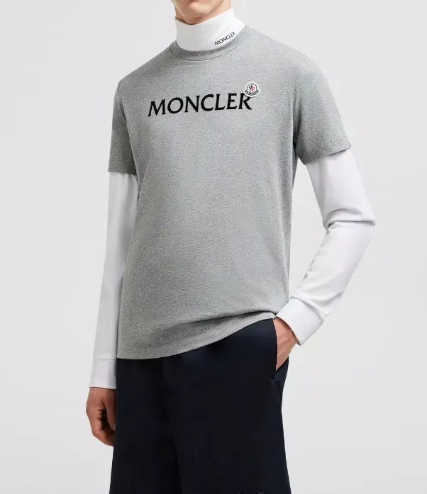 MONCLER  |Flocked Logo T-Shirt