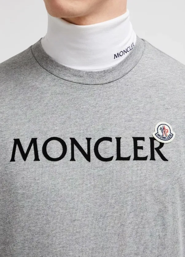 MONCLER  |Flocked Logo T-Shirt