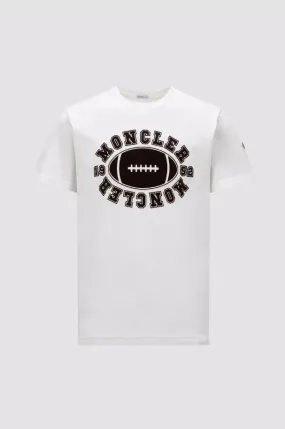 MONCLER  |Football Motif T-Shirt