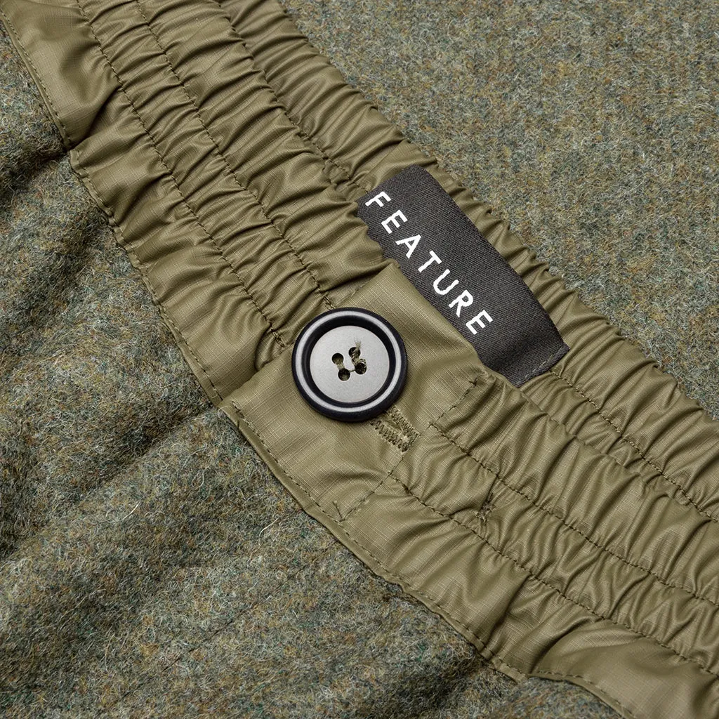 Montgomery Cargo Pant - Green Peat Moss