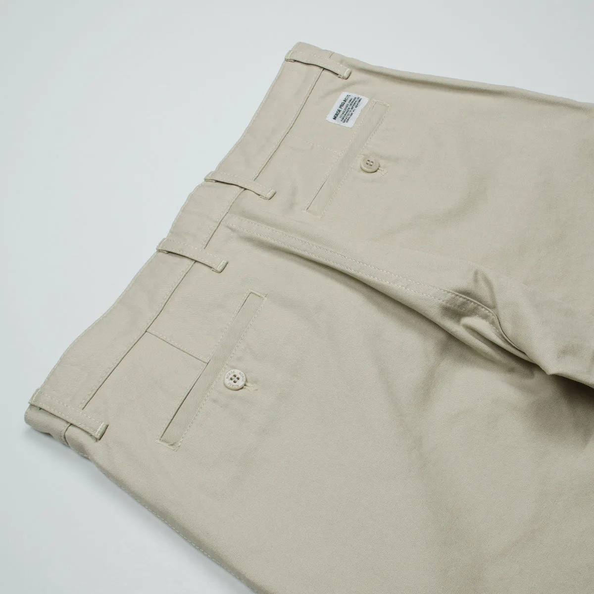 Norse Projects - Aros Heavy Chino - Oatmeal