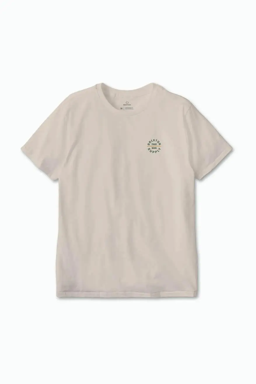 Oath V S/S Standard Tee - Cream/Pine Needle/Mustard