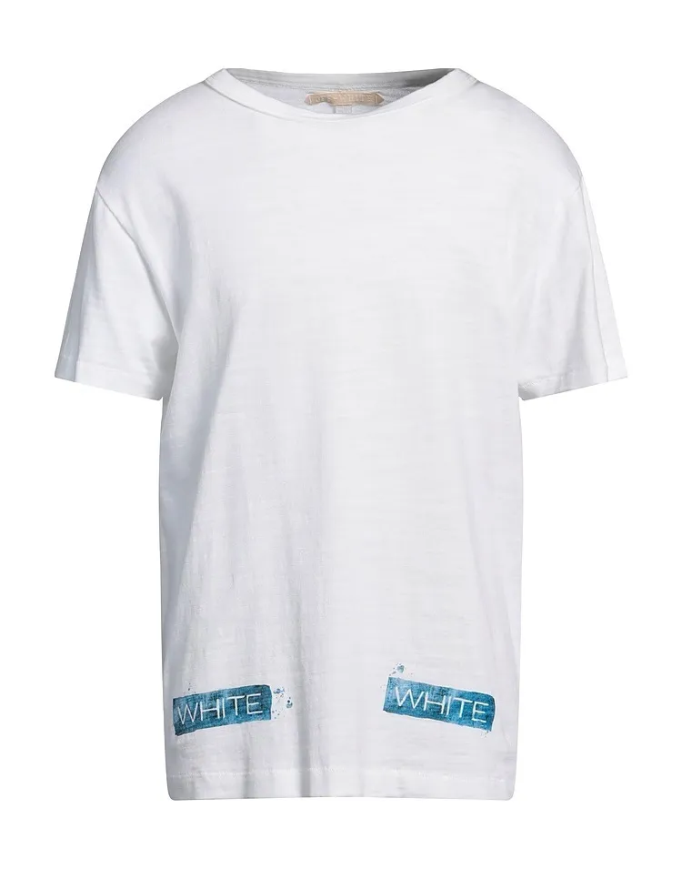 Off-White  |Street Style Short Sleeves Logo T-Shirts