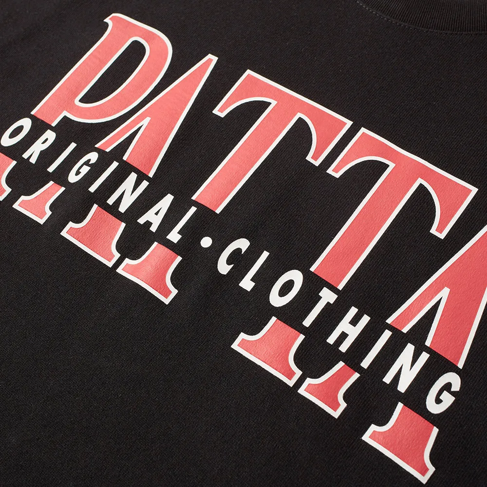 Patta Pacing Heavy TeeBlack