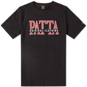 Patta Pacing Heavy TeeBlack