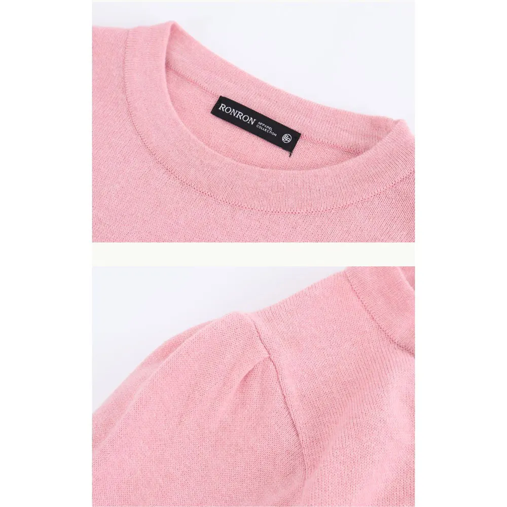 RONRON  |Casual Style Street Style Long Sleeves Plain Cotton