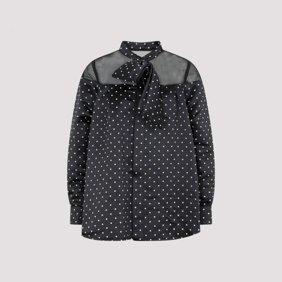 sacai  |Dots Casual Style Street Style Long Sleeves Party Style