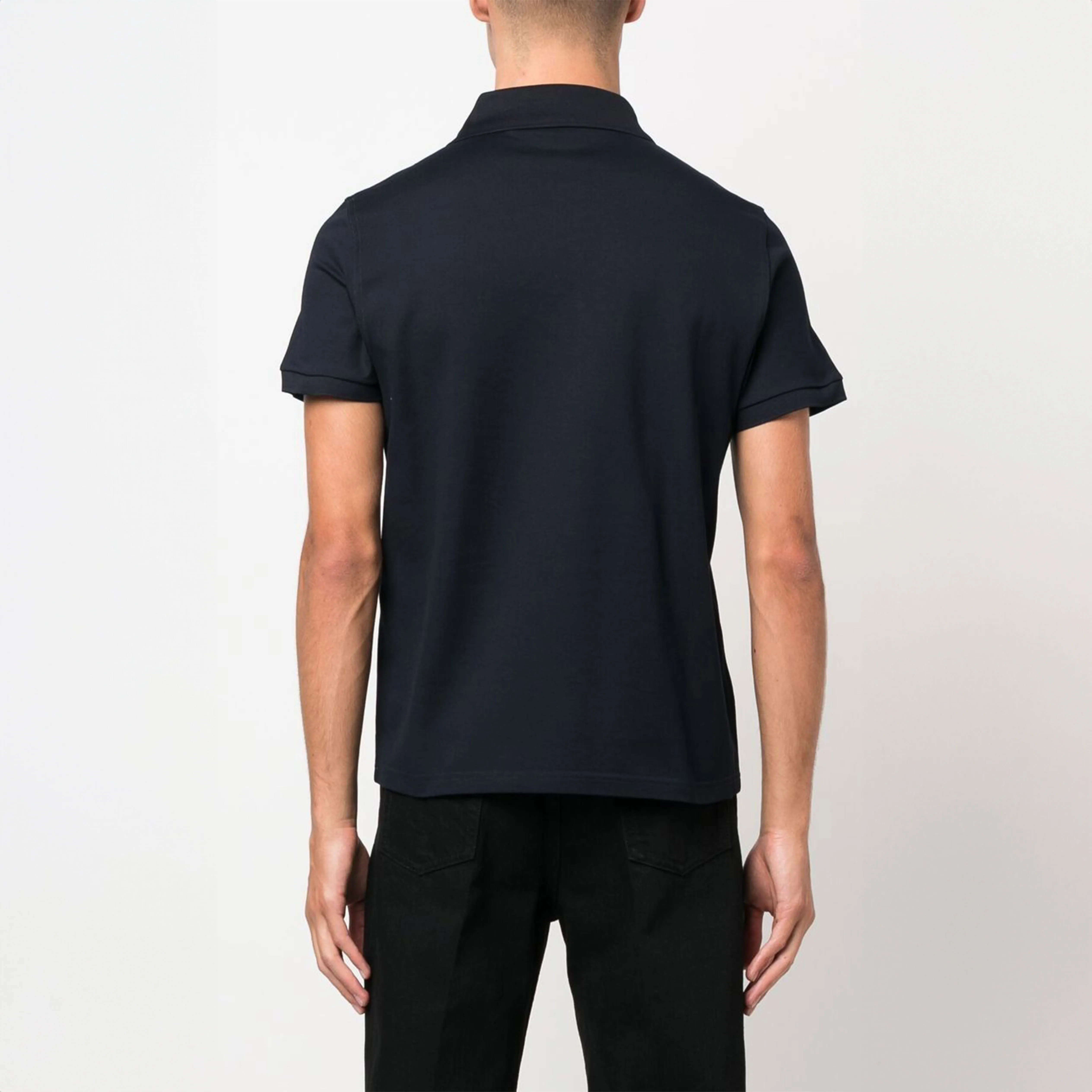 Saint Laurent  |Street Style Plain Cotton Short Sleeves Luxury Polos