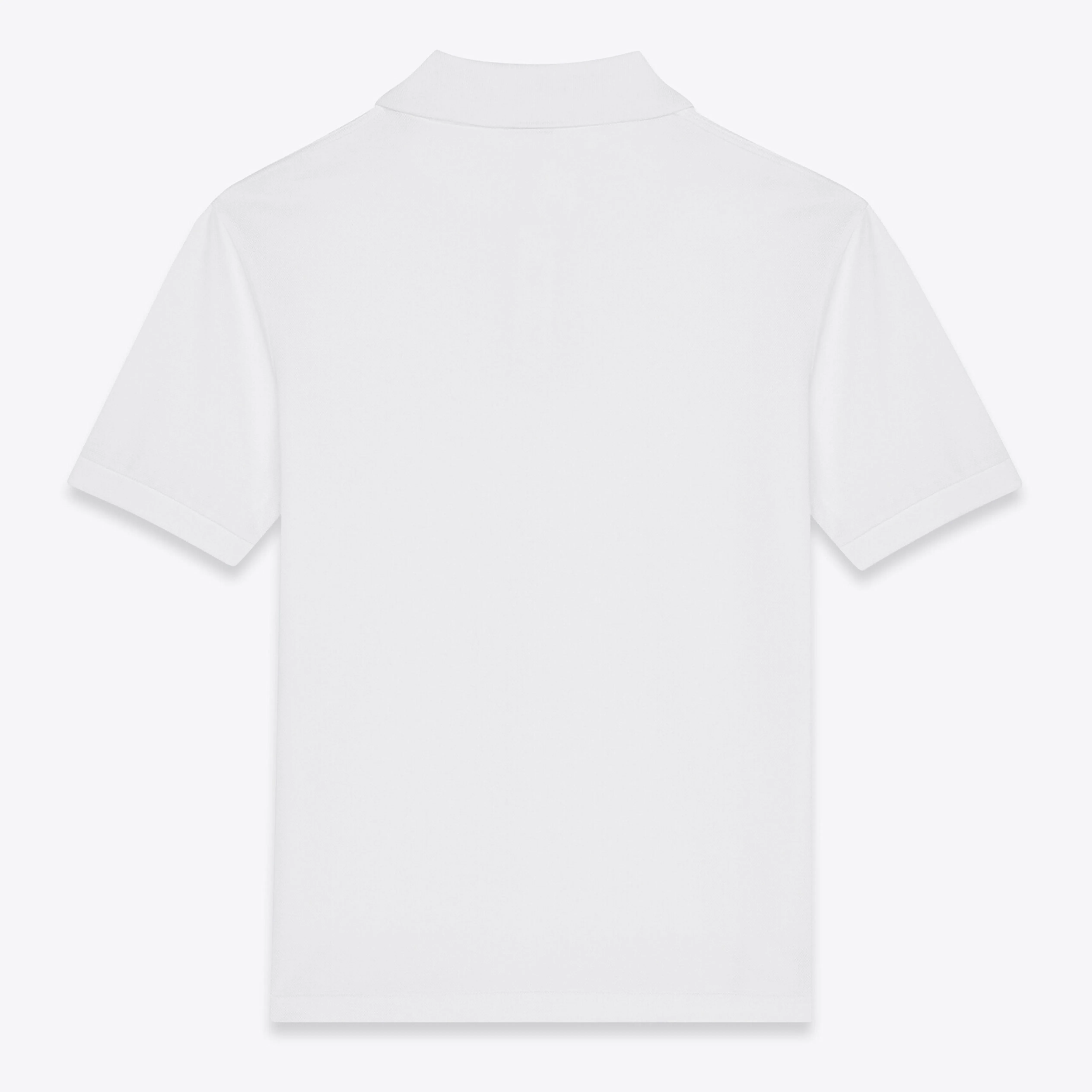 Saint Laurent  |Street Style Plain Cotton Short Sleeves Luxury Polos