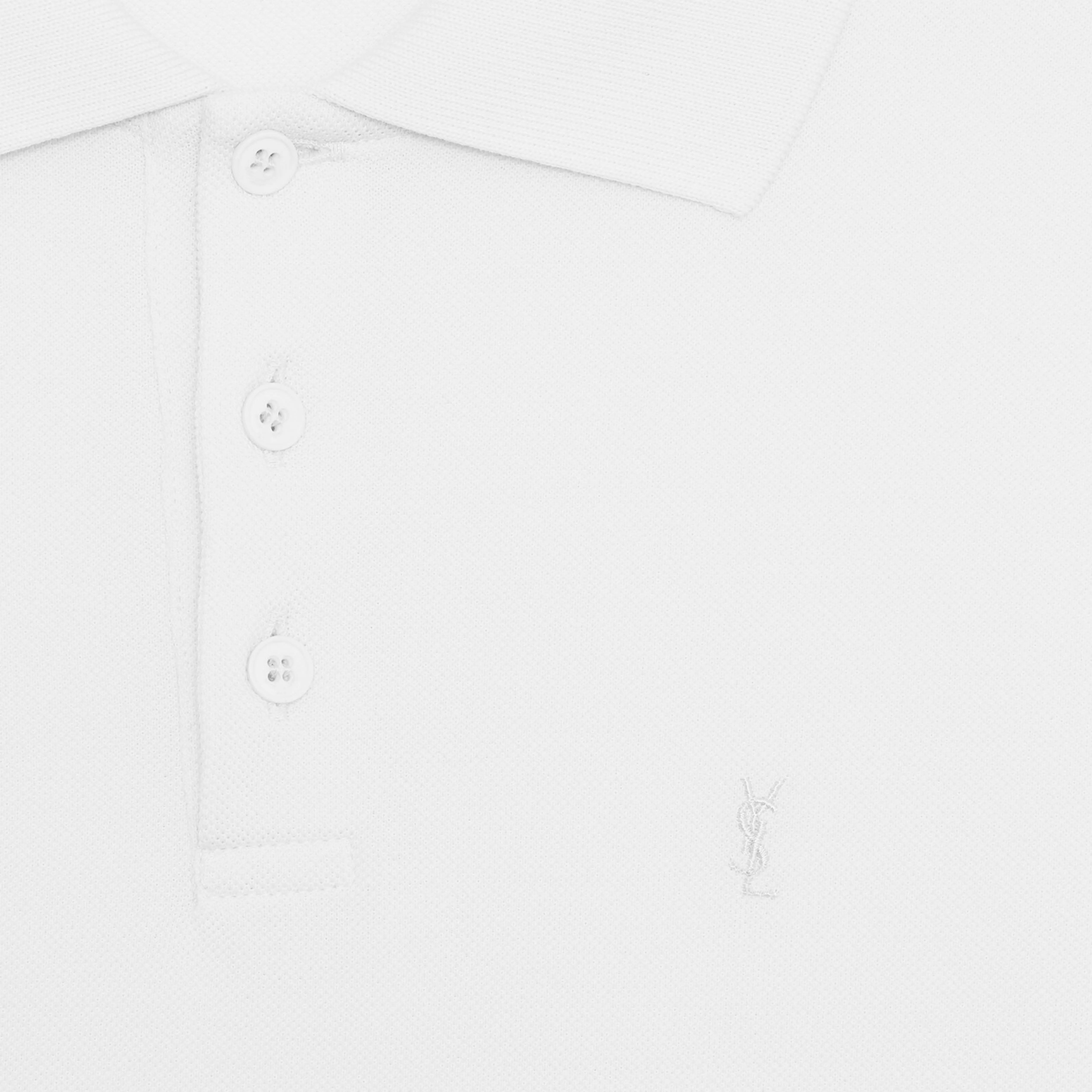 Saint Laurent  |Street Style Plain Cotton Short Sleeves Luxury Polos