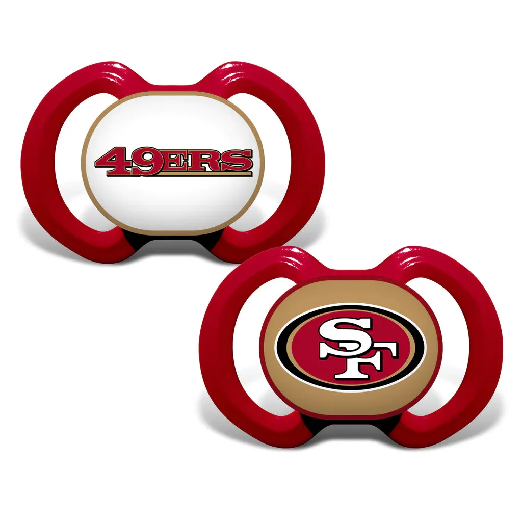 San Francisco 49ers Pacifier 2-Pack