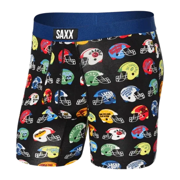 SAXX Men's Ultra Boxer Brief Underwear - Multi the Huddle is Real